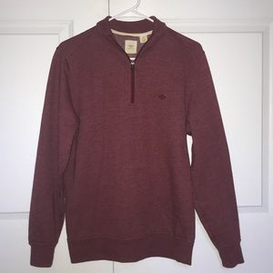 Quarter zip sweater